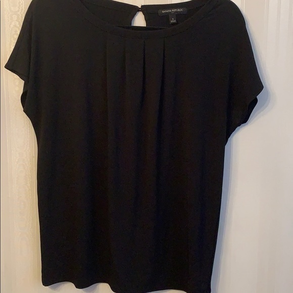 Banana Republic Factory Tops - Banana‎ republic factory black top size S
